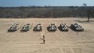 Indian Army's Black Charger Brigade under South-Western Command in Action