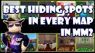 BEST Hiding Spots ROBLOX MM2 2021 - EVERY MAP