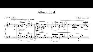 Andrew Kierszenbaum - Album Leaf