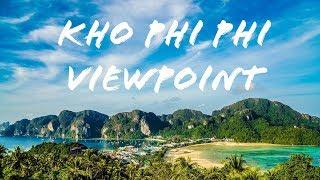 Koh Phi Phi Viewpoint: Morning hike in a 2 min 4k Video