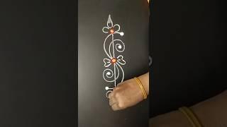 border rangoli designs | Border kolam designs | border muggulu designs