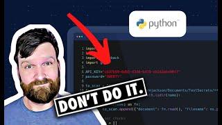 Store & manage secrets like API keys in Python - Tech Tip Tuesdays