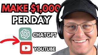 SIMPLE Way I Make $1,000 Daily With Chat GPT / YouTube (FOR FREE!)