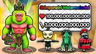 I Unlocked NEW MAX EVOLUTION Shimpanzini Kingini Brainrot in Roblox Brainrot Evolution!