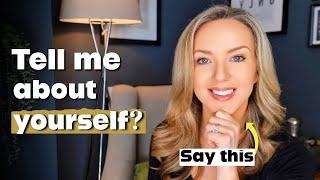 How to answer Tell me about yourself (Step by Step) in 2024 | Job Interview question | Lucy Gilmour