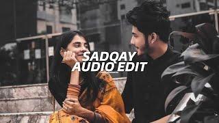 Sadqay - edit audio