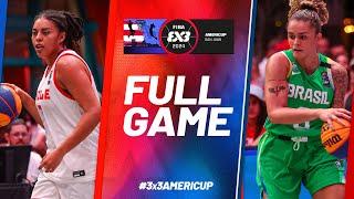 Chile  vs Brazil  | Women | Full Pool Game | FIBA 3x3 AmeriCup 2024