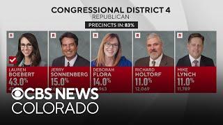 Rep. Lauren Boebert wins primary in new Colorado district with 43% of the vote