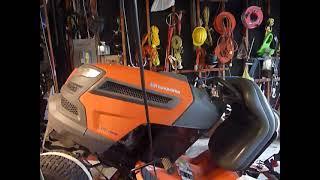 Husqvarna lawn tractor moving slow ? , Lawn tractor going Slow