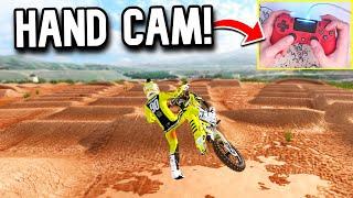 WHAT MY HANDS DO IN AN INTENSE MX BIKES RACE!