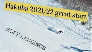 Hakuba 2021/22 early season sessions. Ski & snowboarding in Japan.