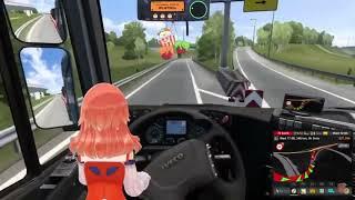 【EURO TRUCK SIMULATOR 2】UNARCHIVED CARAOKE while driving!! #kfp #キアライブ {Takanashi Kiara 4/19/24}