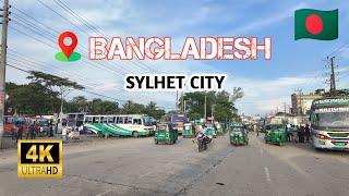 Bangladeshi 4K Walking Sylhet Tour 2024 || Sylhet City 4K Walking Tour 2024