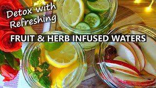 How To Detox With Infused Water | Lose Weight | Zero Calories | Stress Relieving Therapeutic Video