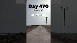 Day 470 Level work #ManjiL #missing #dailyvlog #minivlog #construction #roadmaking #dailyshorts #dip