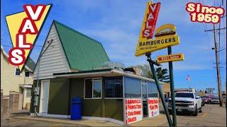 VAL'S HAMBURGERS!!! HISTORIC HAMBURGERS & SHAKES! - St Cloud Minnesota!