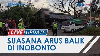 Kondisi Lalu Lintas saat Arus Balik dan Hari Raya Ketupat di Inobonto Bolmong