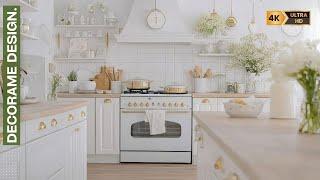Affordable Vintage Farmhouse Makeover: Shabby Chic Spring Kitchen Decor Ideas You’ll Love!