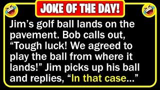  BEST JOKE OF THE DAY! - Two golfing buddies, Jim and Bob, meet at the golf course... | Funny Jokes