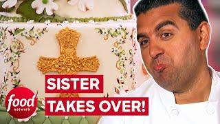 Buddy’s Sister Takes Control Of The Cake Design! | Cake Boss