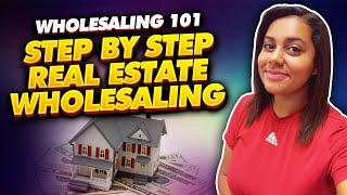 How To Start Wholesaling (SIMPLE STEP BY STEP PLAN)