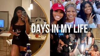 VLOG| BRO’S COLLEGE FOOTBALL GAME, WINE NIGHT, POOL PARTY, & SIS BDAY!