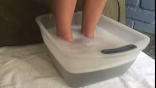 Foot soaks available at International Day Spa