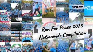 Run For Peace 2023 Nationwide Compilation 2023年"和平之跑"全国精彩回顾