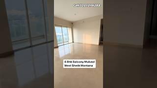 1781 Sqft 4 Bhk With Balcony | Sheth  Montana Mulund