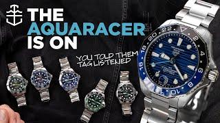 The TAG Heuer Aquaracer 300 Date & GMT give fans what they want