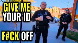 IDIOT Cops Get Owned! Sergeant Caught Lying Gets ID Refusal & Walk Of Shame! First Amendment Audit