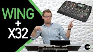 How to use the Behringer Wing and the Behriinger X32 at the Same Time