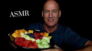 ASMR: FRESH FRUIT PLATTER (EATING SOUNDS) SOFT SPOKEN