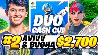 2ND PLACE DUO CASH CUP FINALS ($2,700) w/Bugha | Avivv