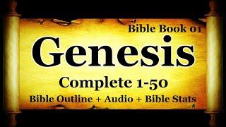 Holy Bible: Book 01 -The Book of Genesis - KJV Read Along HD 4K Audio Text (Narration 1)