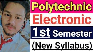 #polytechnic electronic engineering 1st Sem syllabus|#polytechnic 1st Sem syllabus electronic engg