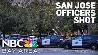 2 San Jose police officers shot, injured after gunbattle with suspect