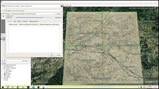 Как наложить старую карту на современную карту Google Earth