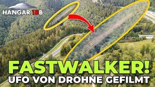 Fastwalker UFO von Drohne gefilmt - 20.09.2024, Nürburgring, Deutschland 