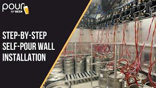 Step-by-Step Self-Pour Beer & Wine Wall Installation Process