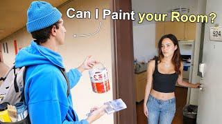 Asking College Students to Paint THEIR Bedroom…