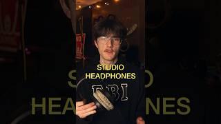 Studio headphones #studioheadphones #mixingheadphones #audioengineering #musicgear #musicproducer