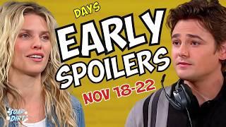 Days of our Lives Early Spoilers Nov 18-22: Cat’s Plotting - Johnny’s Exposed #daysofourlives