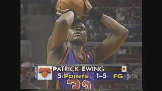 Patrick Ewing 20 Points @ Pistons, 1995-96.