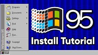 Windows 95 Installation Tutorial (2024)