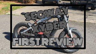 First Look: Segway Xyber E-Bike