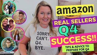 Real Sellers Share Their Amazon Q4 Selling Experience - What To Expect In Q4 on Amazon