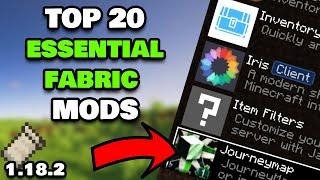 Minecraft Java 1.18.2 Top 20 Best Essential Fabric Mods Minecraft Java (The Best Mods)