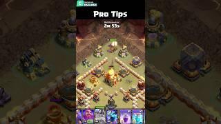 Pro Tips for Townhall Invade (Clash of Clans) | #shorts #clashofclans