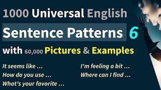 1000 English Universal Sentence Patterns, English listening and speaking exercises, English Thinking